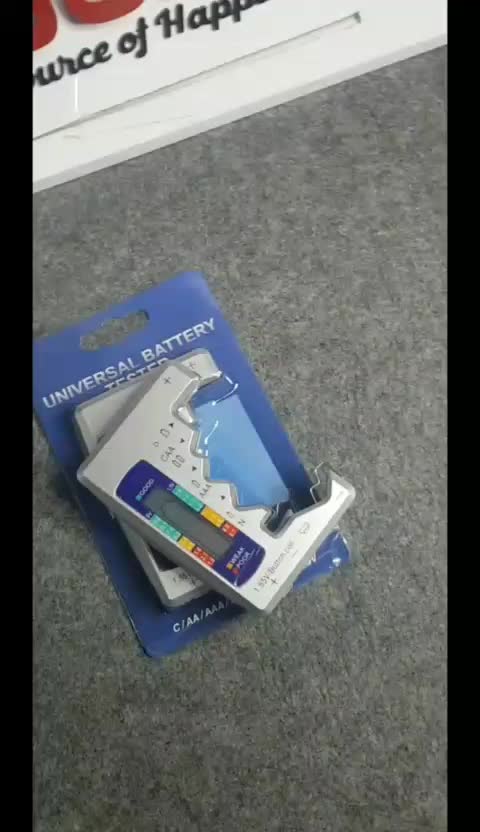 Alat Cek Kapasitas Baterai Dengan Layar LCD Universal Battery Tester TK-18