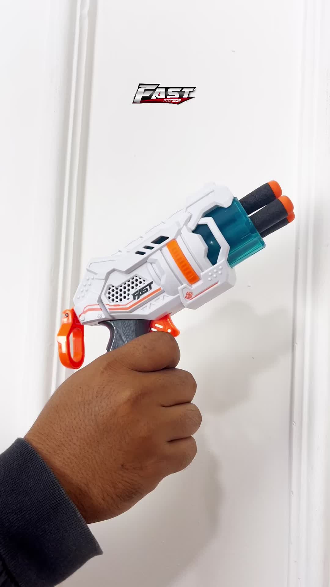 Fast Pioneer Mini Glock 4darts / Mainan Anak / Mainan Tembakan Anak / Mainan Tembak Tembakan / Mainan Tembakan Kokang / Toy