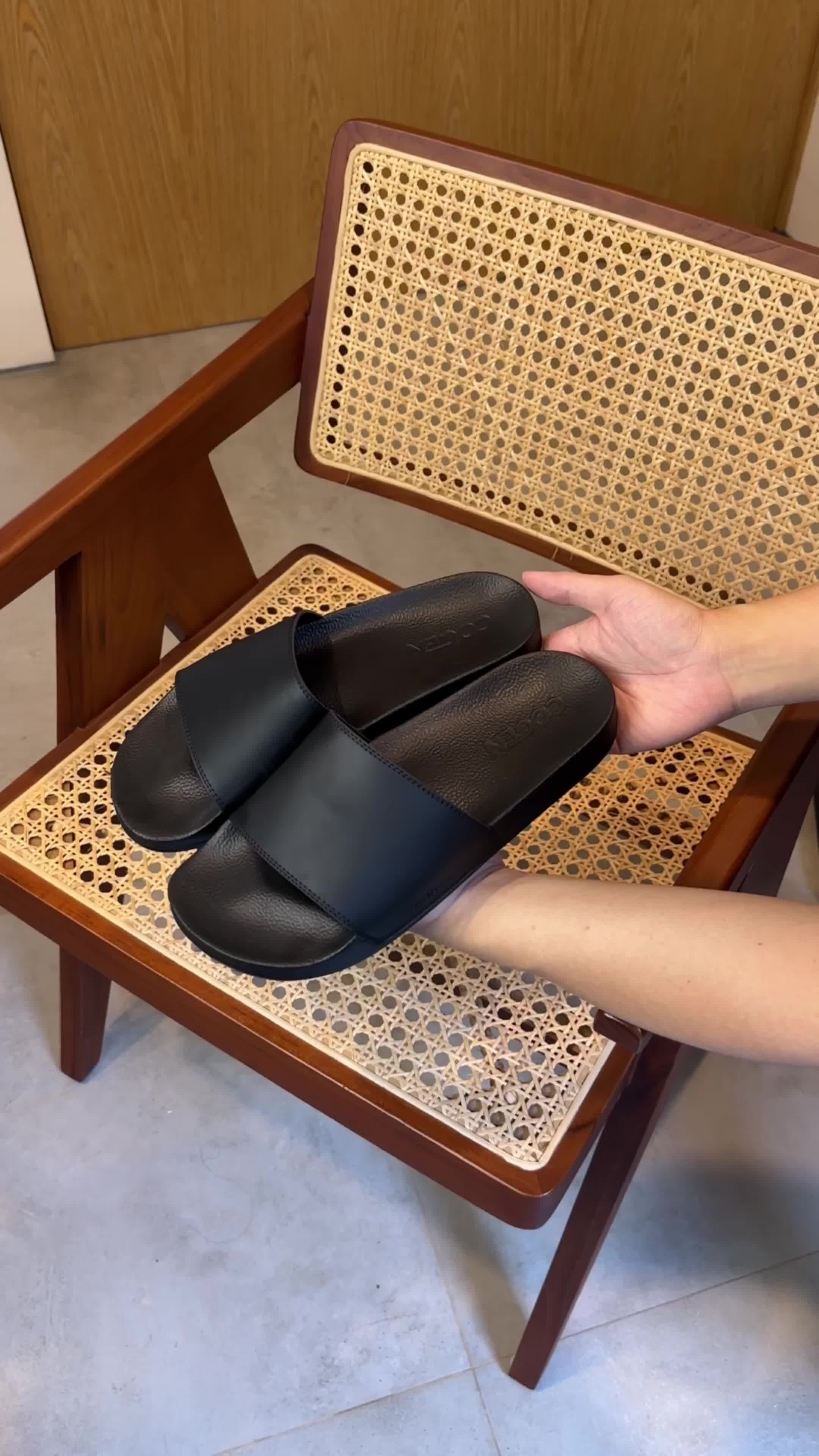 Sendal Slop Pria Cogen Rubber Sendal Slide Cowo - Kafi Series Sandal Selop Karet
