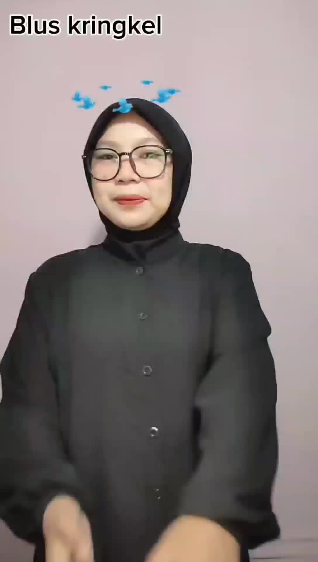 Atasan Wanita Kringkel Airflow Premium Model Kemeja Lengan Karet Baju Panjang Dewasa - Casual, Cewek, Top, Oversize, Crinkle Formal Nyaman Kancing