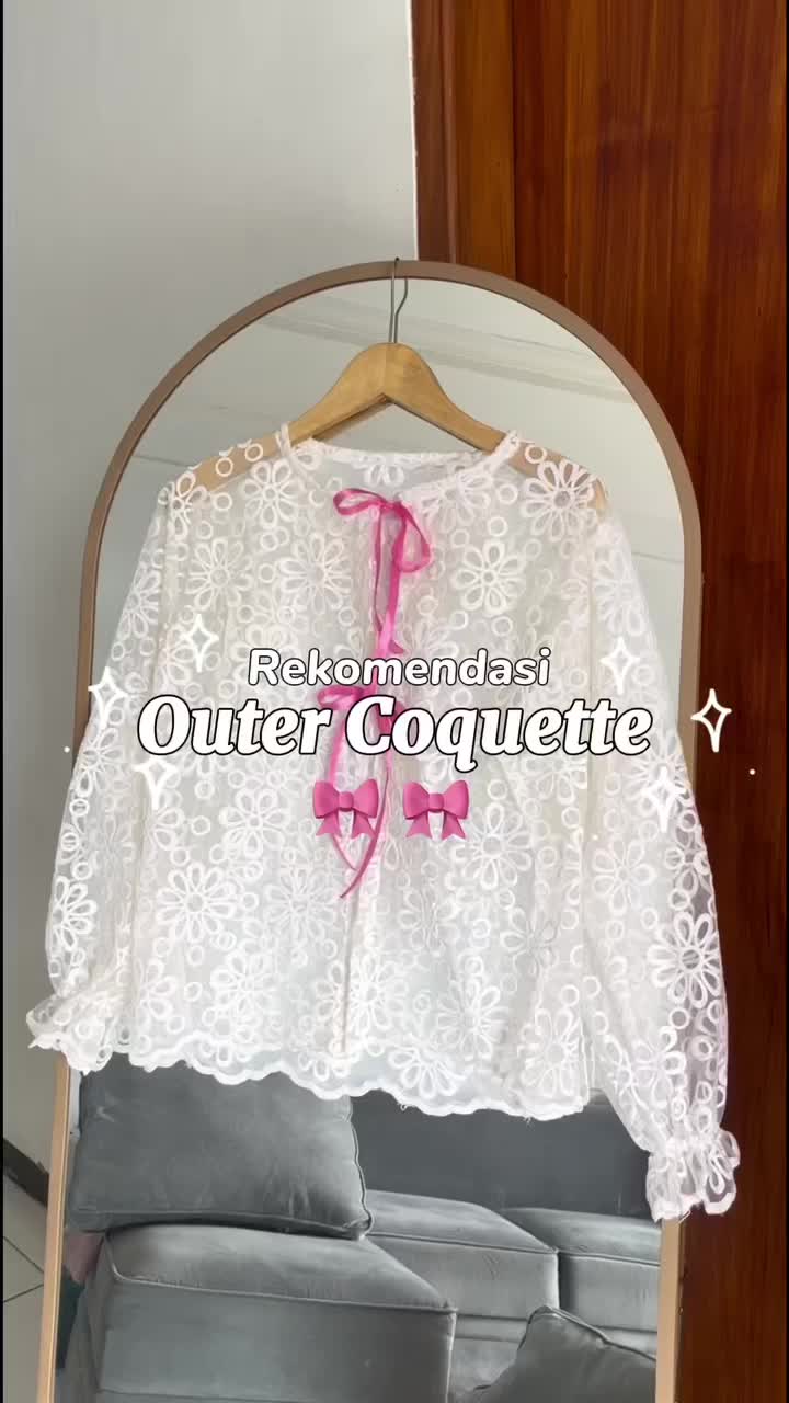 Gardenia Ribbon Outer - Outer Brukat - Outer Organza