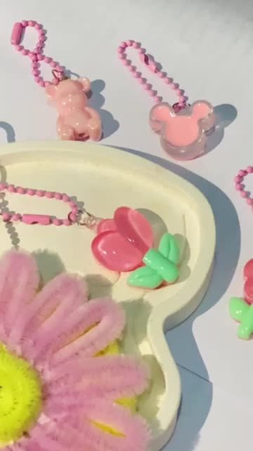 Ganci / Gantungan Kunci Clay - Model Unik Keychain