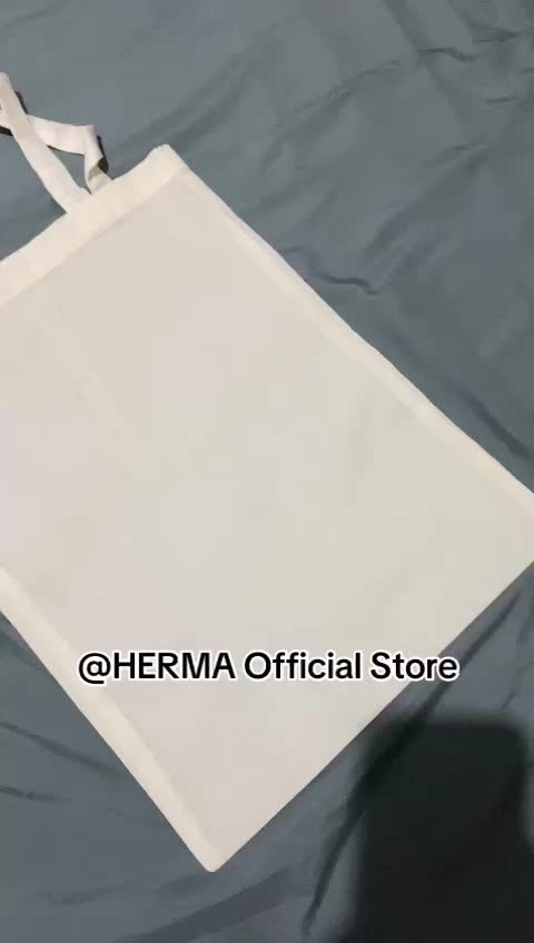 HERMA Totebag Kanvas 6oz Putih Polos Type Potrait Tas Tote Bag Lukis Ecoprint Sablon Tie Dye Custom Souvenir Wanita Aeshtetic Korea ( COD/BAYAR DITEMPAT & BISA INSTANT/GOJEK)