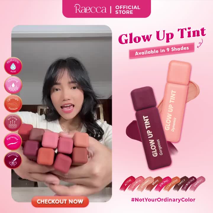 RAECCA GLOW UP TINT LIP TINT LIPTINT