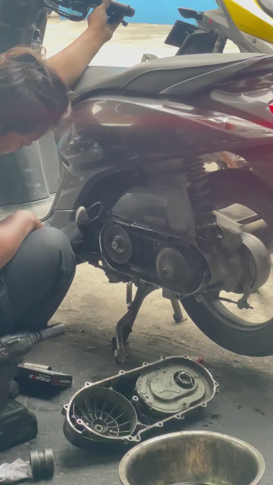 Kampas Ganda Proper BeaT Fi ESP Scoopy Fi ESP Genio BeaT Sporty Deluxe Street Vario 110 Upgrade CVT Racing Dudukan Clutch