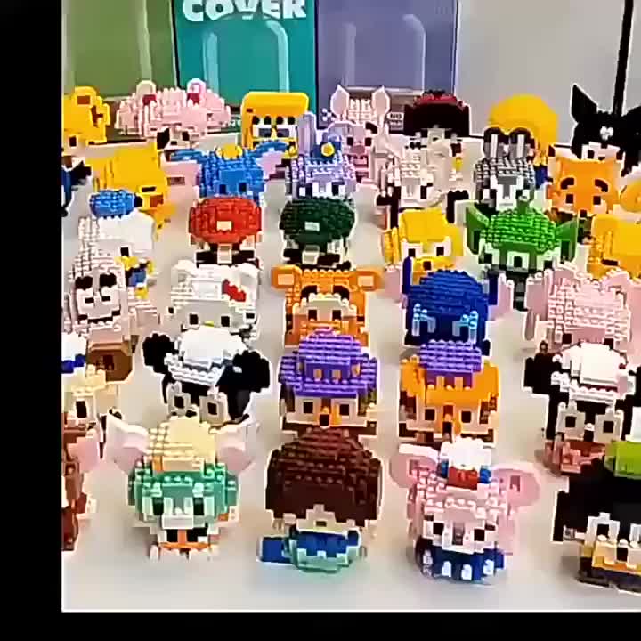 Nano Block Mainan Balok Susun Building Block Nano Blok Nano Bricks Balok Susun Mainan Edukasi Souvenir Ulang Tahun Anak murah Bricks