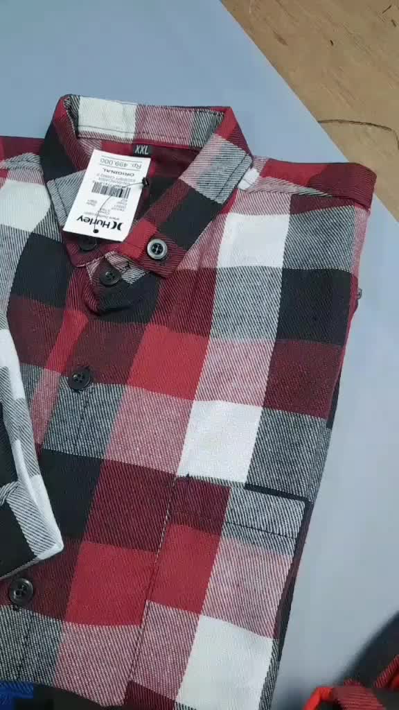 Kemeja Flanel Anak Lengan Panjang Motif Dimensi - Pilihan Usia 4-12 Tahun - Fashion, Pakaian
