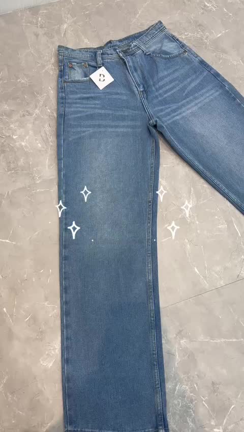 [BAYLE] - 1011 ML JEANS | Celana Panjang Highwaist Wanita Jeans Wanita Polos Baggy Jeans Non Stretch Loose Jeans Tebal