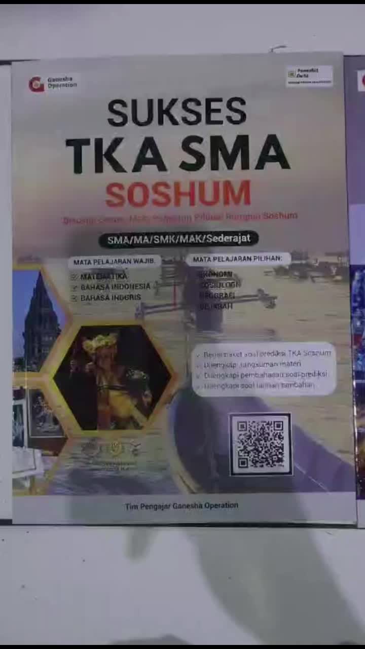 BUKU SUKSES TKA SMA/MA/SMK/MAK - (oRIGINAL GO)