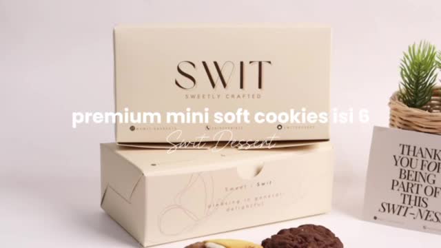 Soft Cookies Bake Mini Premium Isi 6 Food Snack Kering Kekinian By Swit Dessert