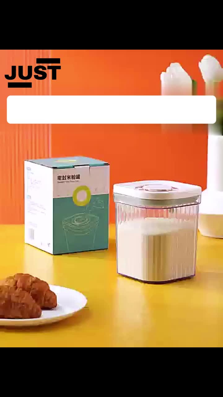 JUST Kotak Susu Bubuk Bayi Toples Wadah Kotak Penyimpanan Susu Bubuk dan Penyimpanan Makanan Cemilan Keda Udara