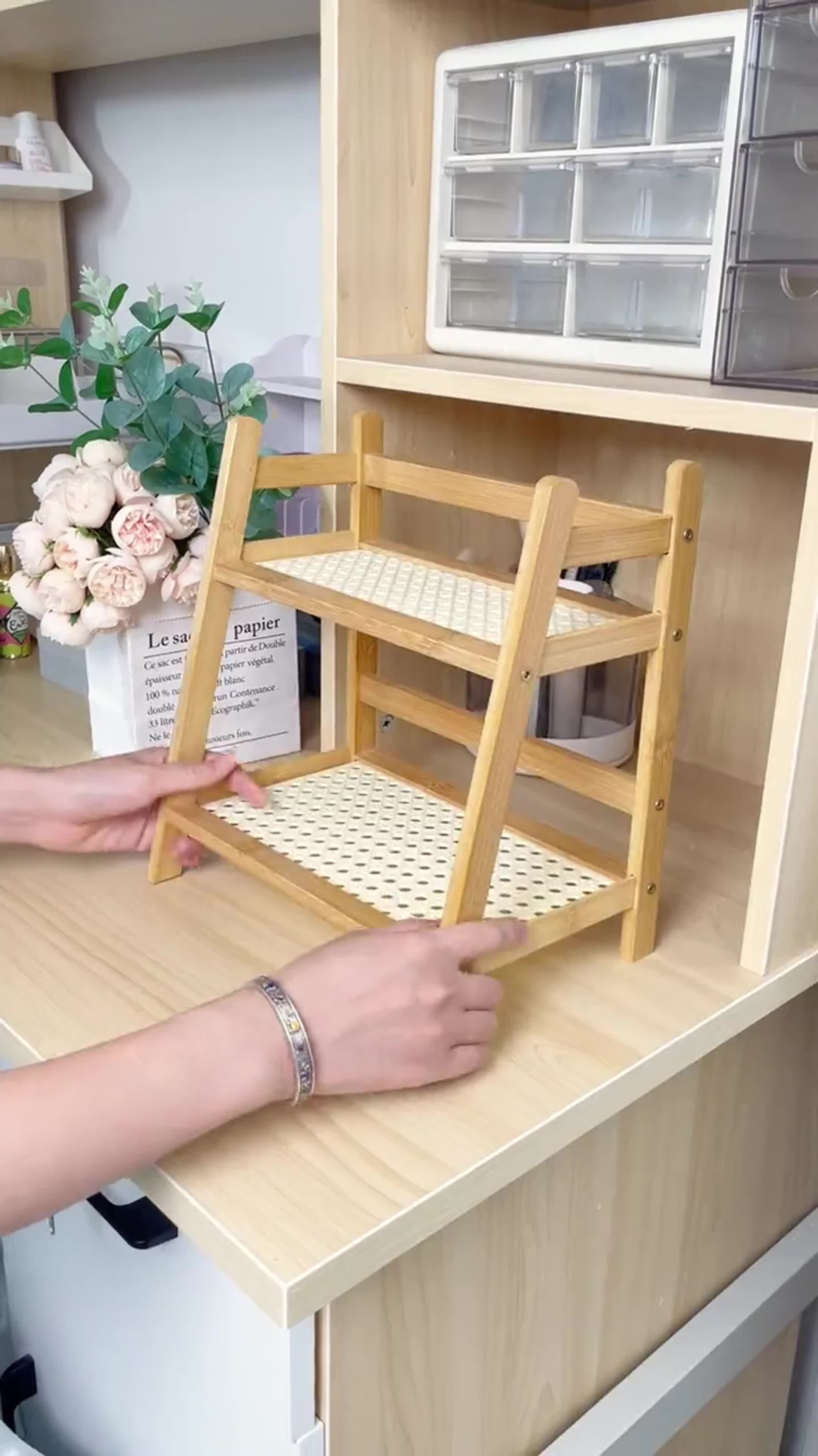 LOVE Rak Bumbu Dapur Kayu Rak meja Rak Dapur Serbaguna Rak Cangkir Rak Botol Bumbu Rak Penyimpanan kitchen  storage  organizer rak  piring  dapur  wastafel rak  mini  2  susun rak  kayu  untuk  dapur rak  penyimpanan