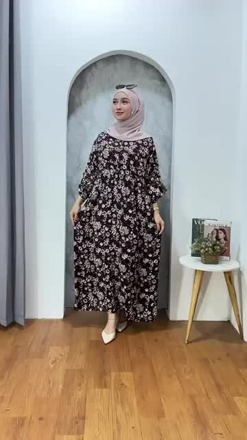 Daster Melati Salur Ld 120 Rayon Cap Premium Kekinian Bumil Busui Friendly