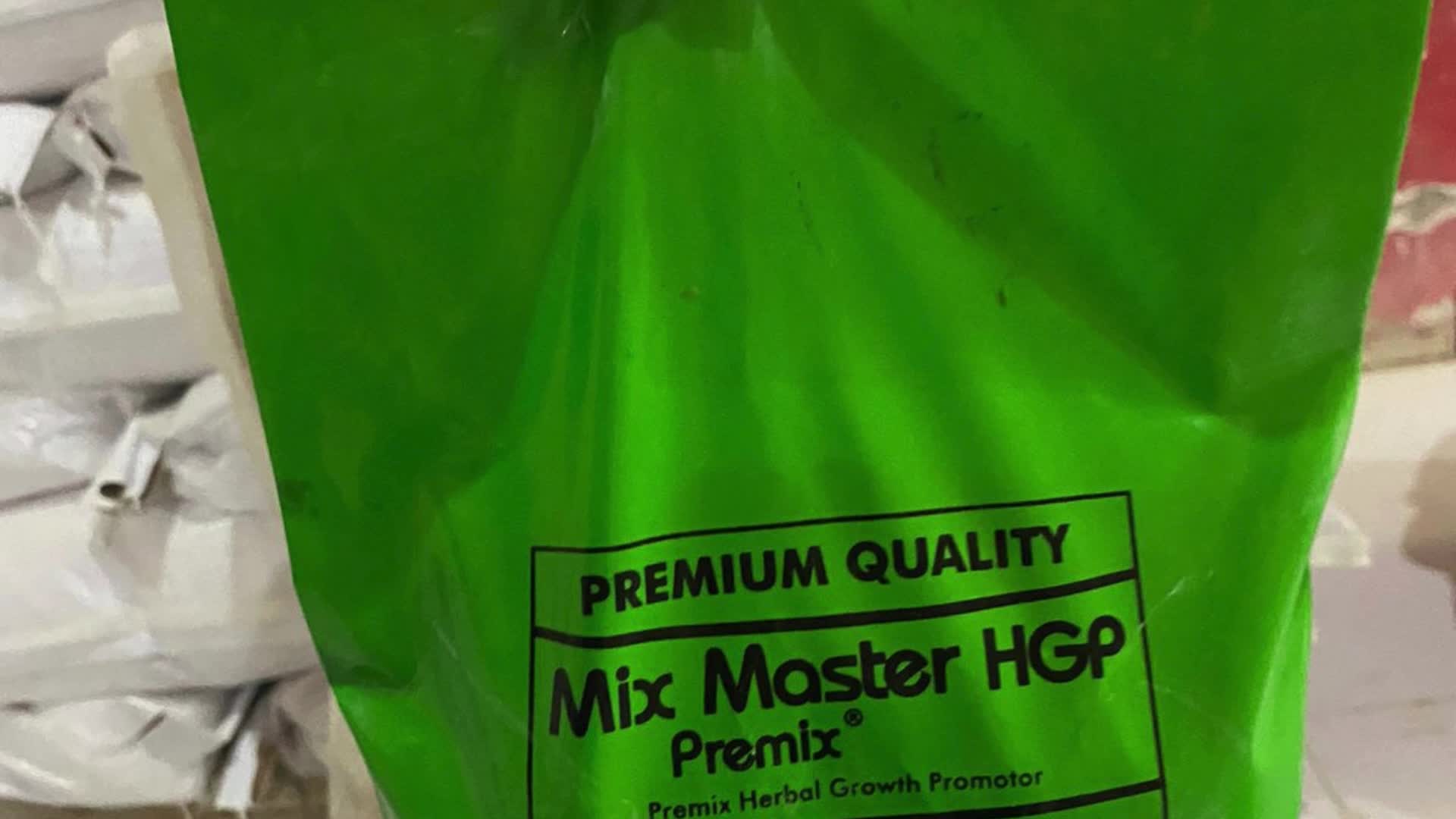 MIX MASTER PREMIX HGP 1 KG - SUPLEMEN PAKAN HERBAL PEMACU PERTUMBUHAN PADA UNGGAS KEMASAN 1 KG