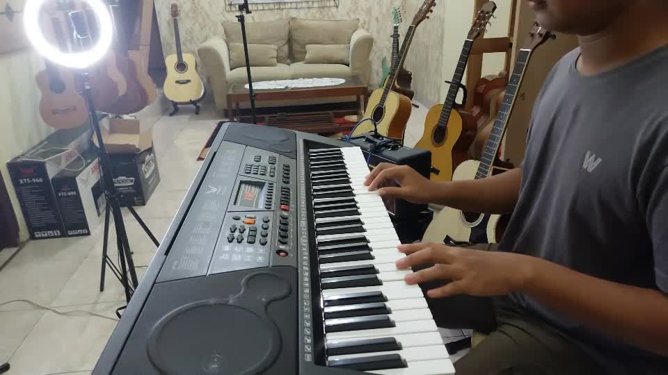Keyboard Anak dan Dewasa tipe Angelet XTS966 XTS 966 import high quality