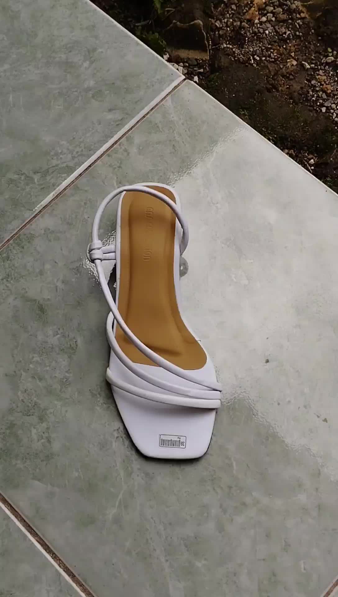 Sandal Heels Hak Tahu 3cm Heels Wanita High Shoes Claud01