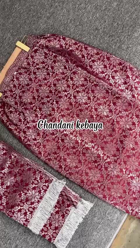 ROK SONGKET SPAN DAN SELENDANG SONGKET / SONGKET BAWAHAN KEBAYA / ROK SPAN MOTIF SONGKET