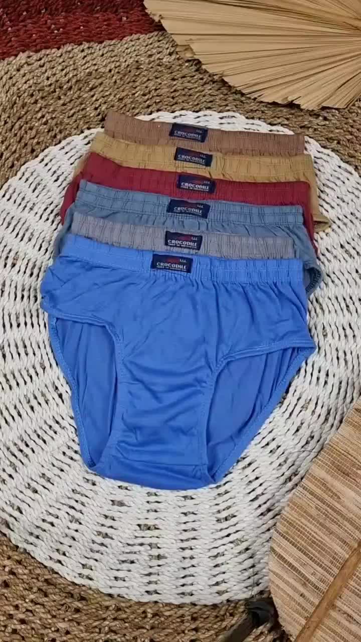 6 Pcs (1/2 Lusin) Celana Dalam Pria Comodo / Romero / Edgina M, L, XL , XXL CD Pria Dewasa crocodile