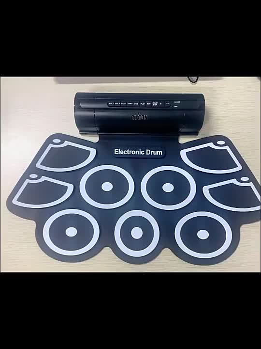 Set Drum/Set Drum Elektronik/Set Drum Set Lipat Nyaman/Set Drum Pemula Latihan Anak-anak