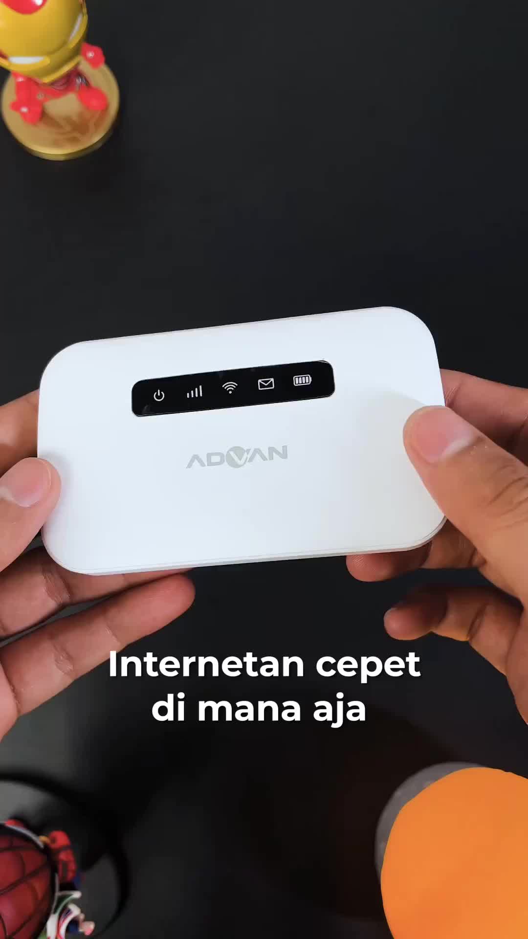 ADVAN Modem Travel Wifi Ipocket MIFI MF01 Portable Unlock All Operator