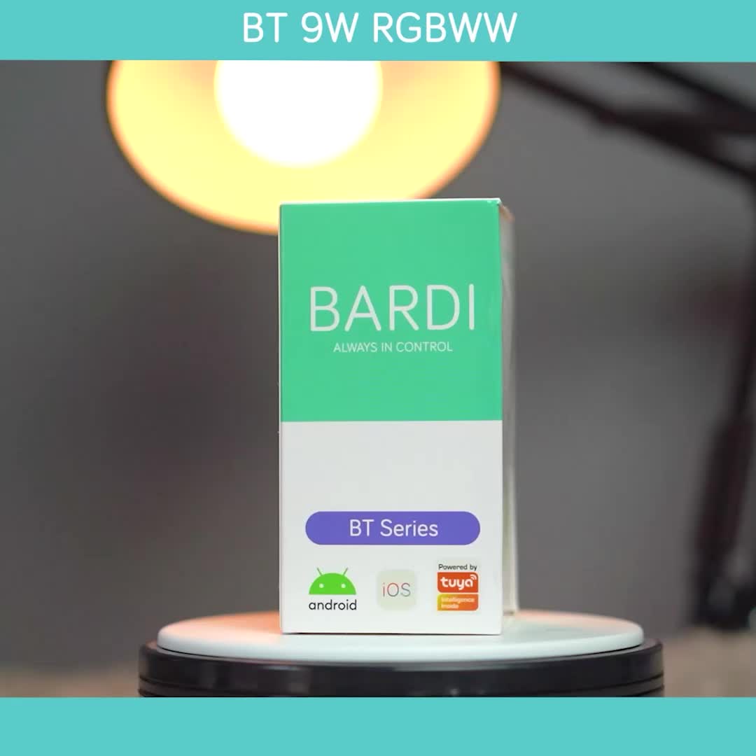 BARDI Lampu BT Smart Light LED Bulb 9W Rgb WW Beacon BT Bluetooth Bohlam Lamp Ready Stock Lampu Tidur Terbaik Kekinian Termurah Penerang Otomatis 9Watt ORI Irama Musik Rumah Pintar IoT Home Automation Surabaya Jakarta (Smarthaus Indonesia Official)