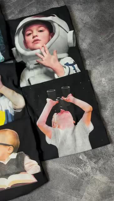 Tshirt kaos unisex pria wanita motif gambar anak 3D keren Distro premium full tag/sablon anak premium baju katun oblong/bajudistro gambar fashion kaos Dewasa baju skena cowok washed simple