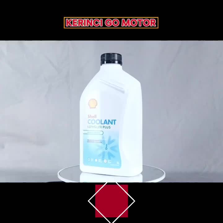 Shell Air Radiator Coolant 30/70 Hijau 1 Liter Cairan Pendingin Mobil Motor Longlife Plus Pre Diluted Antifreeze Original