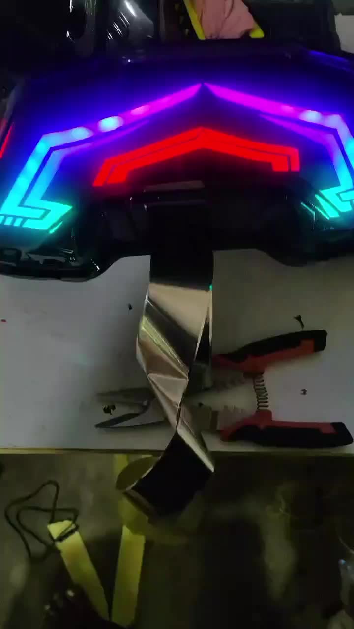 Lampu Stop Lampu Rem PCX 160 2021-2023 COSTUM RGB REMOT  Kendaraan Motorcycle