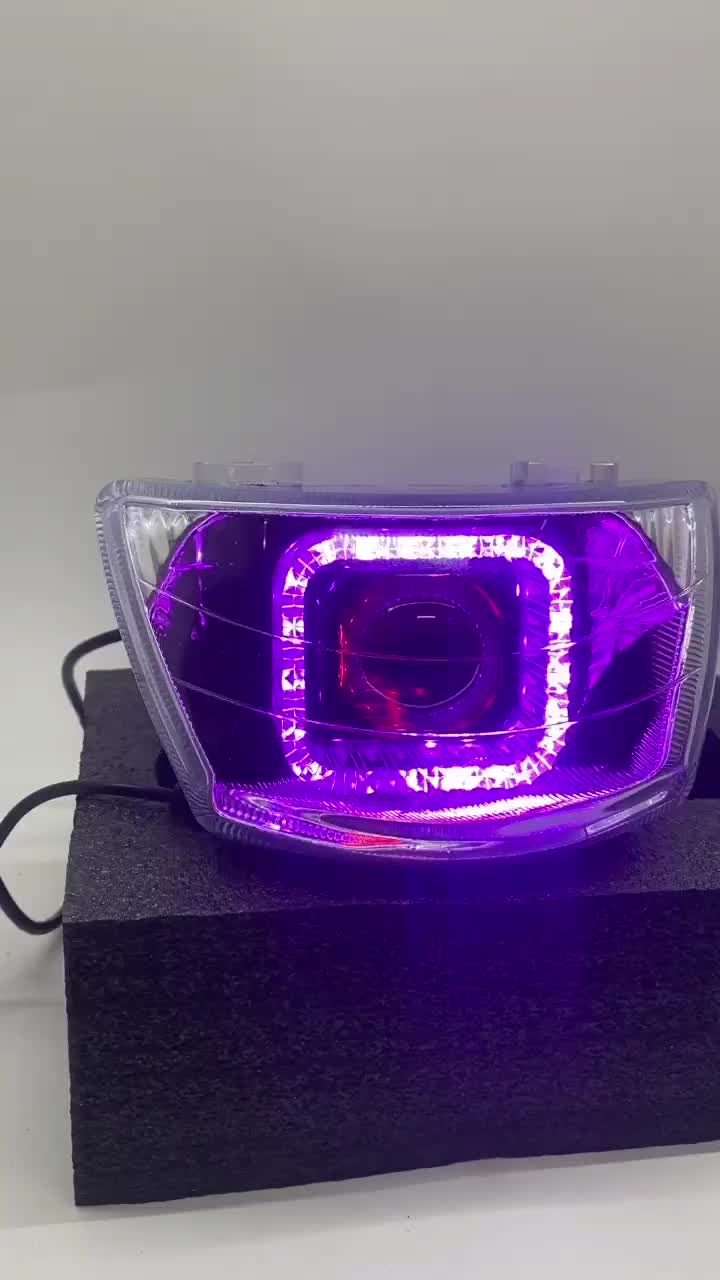 Lampu Depan FizR vega lama set Biled full RGB reflektor fizR reflektor Vega lama