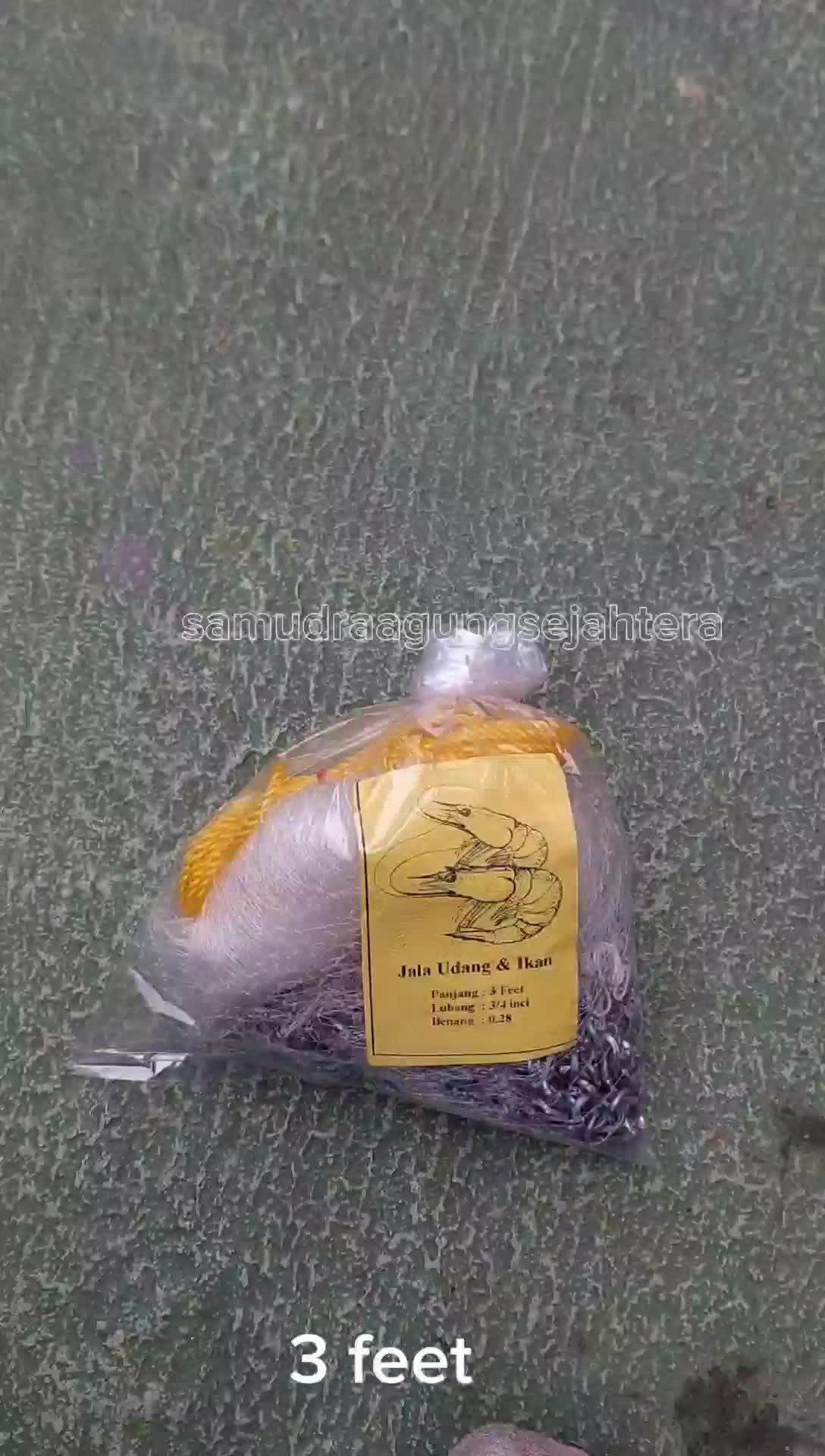 JALA IKAN, JALA UDANG, JALA KECRIK 1 METER LUBANG 3/4 IN JALA SUNGAI, JALA KALI, JALA LEMPAR