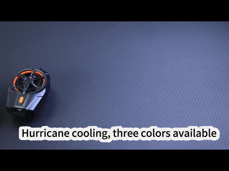 NETPAC Funcooler X52 Penghancur Panas HP dengan RGB LED & Baterai 300mAh - Pendingin Nirkabel Mini Kompak untuk Android & iPhone