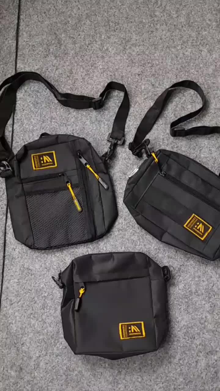 Promo Seru Beli 1 Dapat 3 - Tas Selempang Pria Casual Slingbag Premium