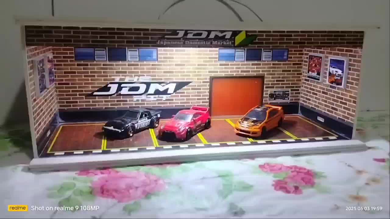 DIORAMA DIECAST HOTWHEELS THE JDM SEKALA 1:64