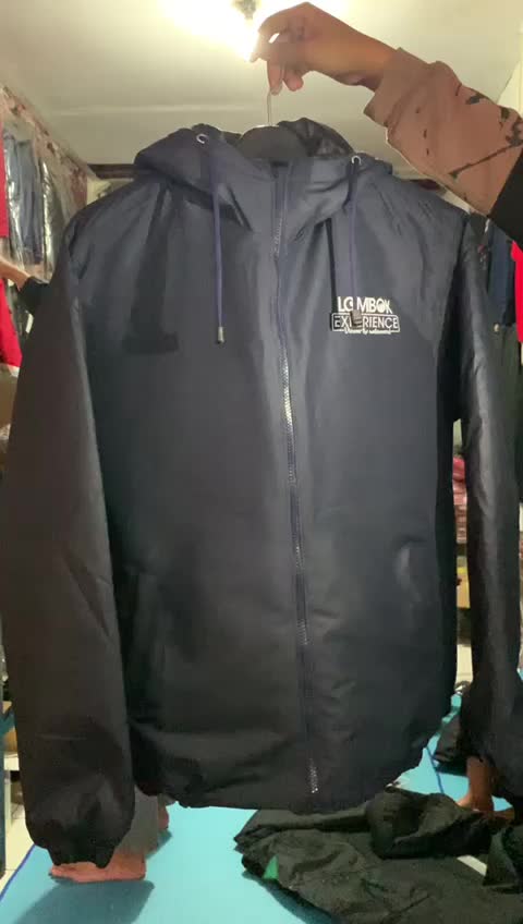 Jaket Eleganter Turn Back Crime interpol custom bahan parasut tahan angin semi waterproof sablon dtf Keren Nyaman Tebal
