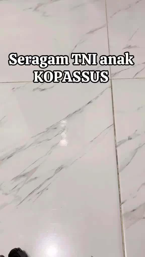 SERAGAM BAJU PROFESI KOSTUM SETELAN LORENG TNI ANAK KARNAVAL
