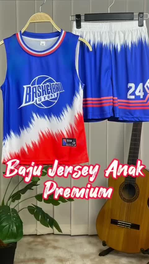 Stelan Jersey Basket Anak Premium Model Singlet Tanpa Lengan Dryfit Impor Berkualitas Tinggi Size 20-30 Uniseks Cepat Kering Cocok Untuk Olahraga Basket Dan Santai Baju Celana