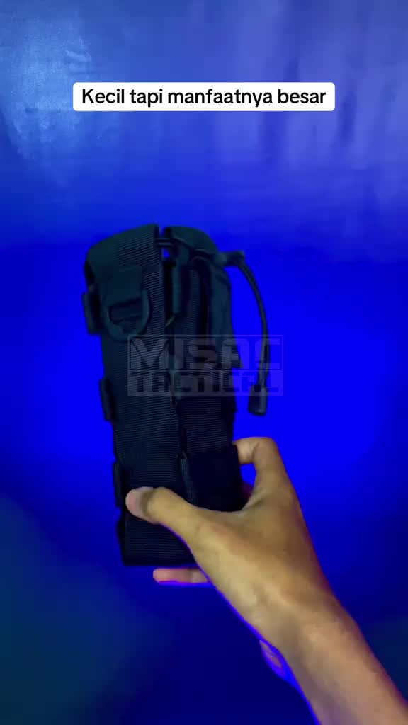 Misac - Pouch Botol Air Minum / Tas botol Air Minum Pinggang Tactical / Tempat Baret Bactical