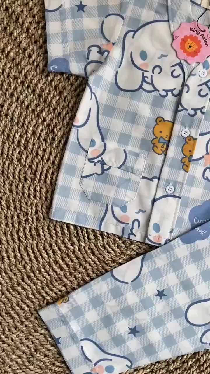 King Azlan Piyama Anak Unisex Motif Cmr Cuddle