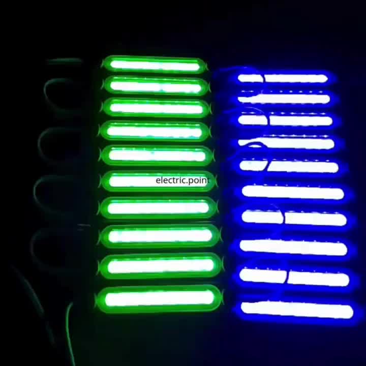 24V Lampu Led Kolong Truck Bis Tronton Fuso Konteiner Cob 9 Titik Super Terang Waterproof  Car