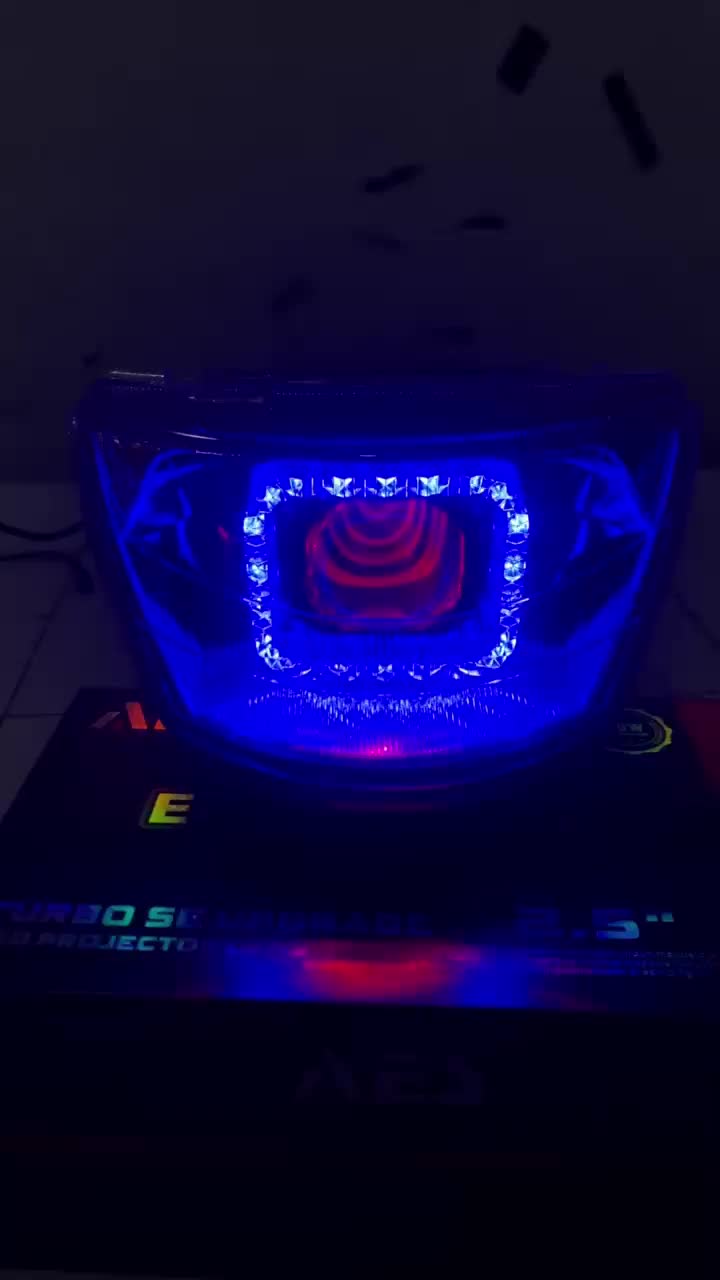 Lampu Depan FizR vega lama set Biled full RGB reflektor fizR reflektor Vega lama
