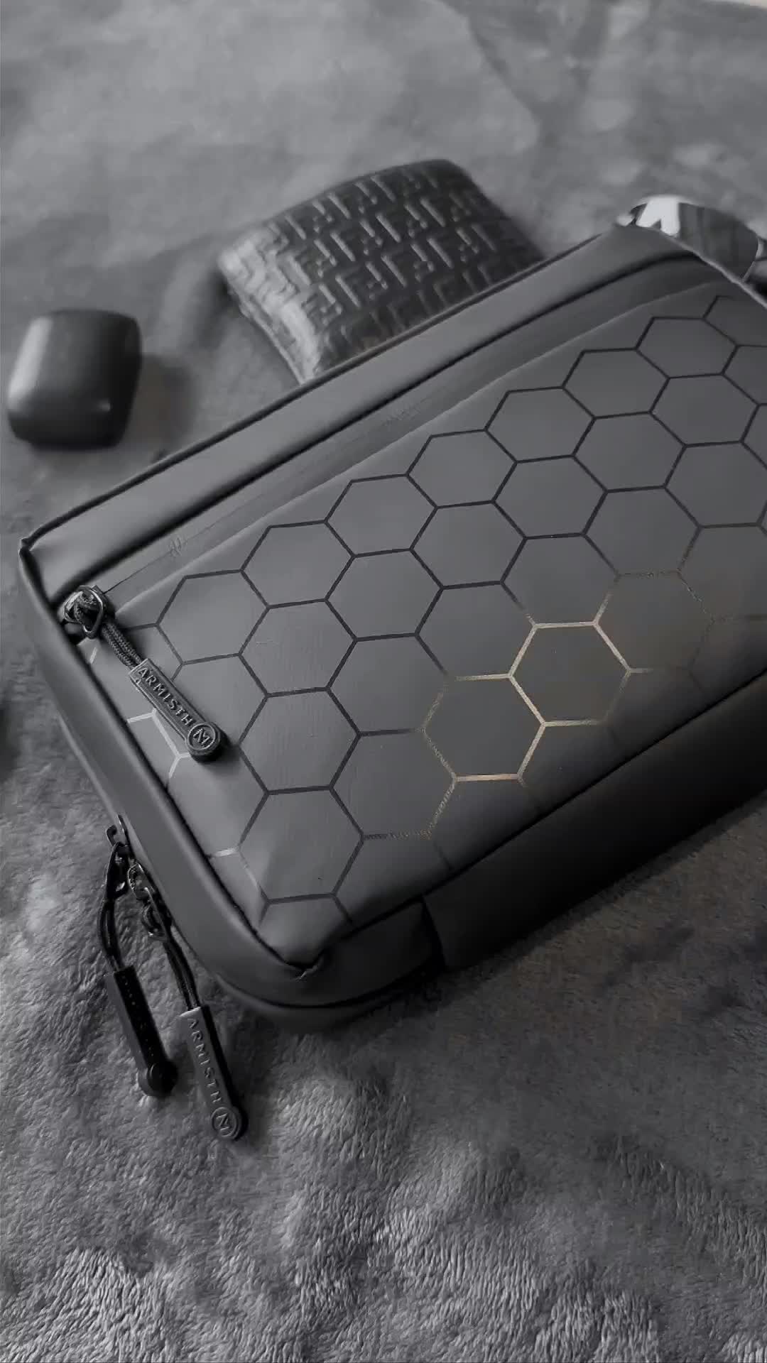 RISHAL - Tas Selempang Waterproof Hexa Pouch Bag Sling Bag Anti Air Premium Exclusicve