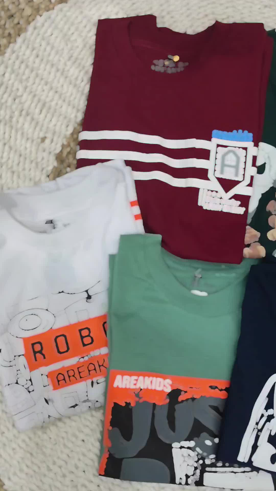 Baju Anak Laki-Laki Tanggung/Junior Kaos Bahan Katun Usia 8-15 Tahun - Fashion