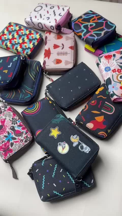 Dompet Card Holder Wallet Mini Resleting Tempat Kartu Atm Emas Antam 24 Slot