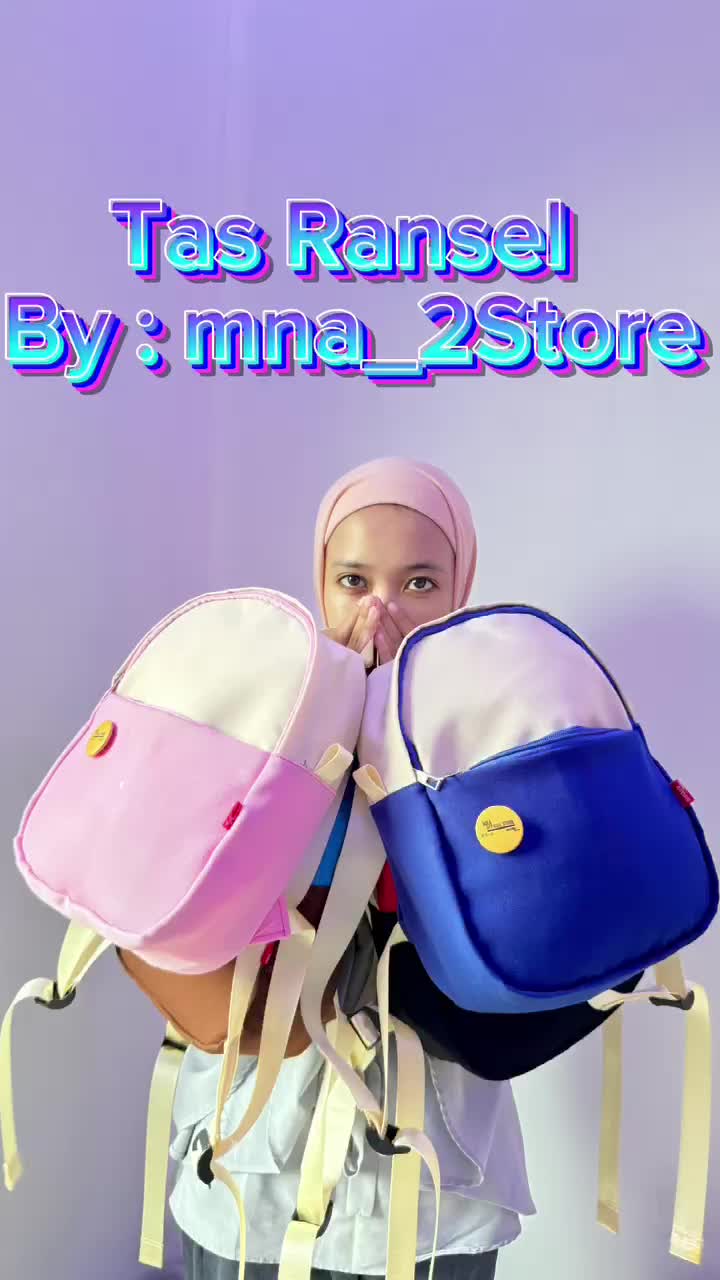 MNA TAS RANSEL Terbaru Model Gendong Casual Unisex