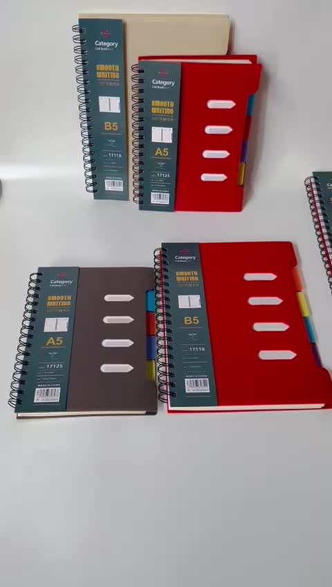 Buku Agenda Notebook Spiral Ada Pembatas A5 Buku Catatan Garis B5 Diary Book Buku Tulis