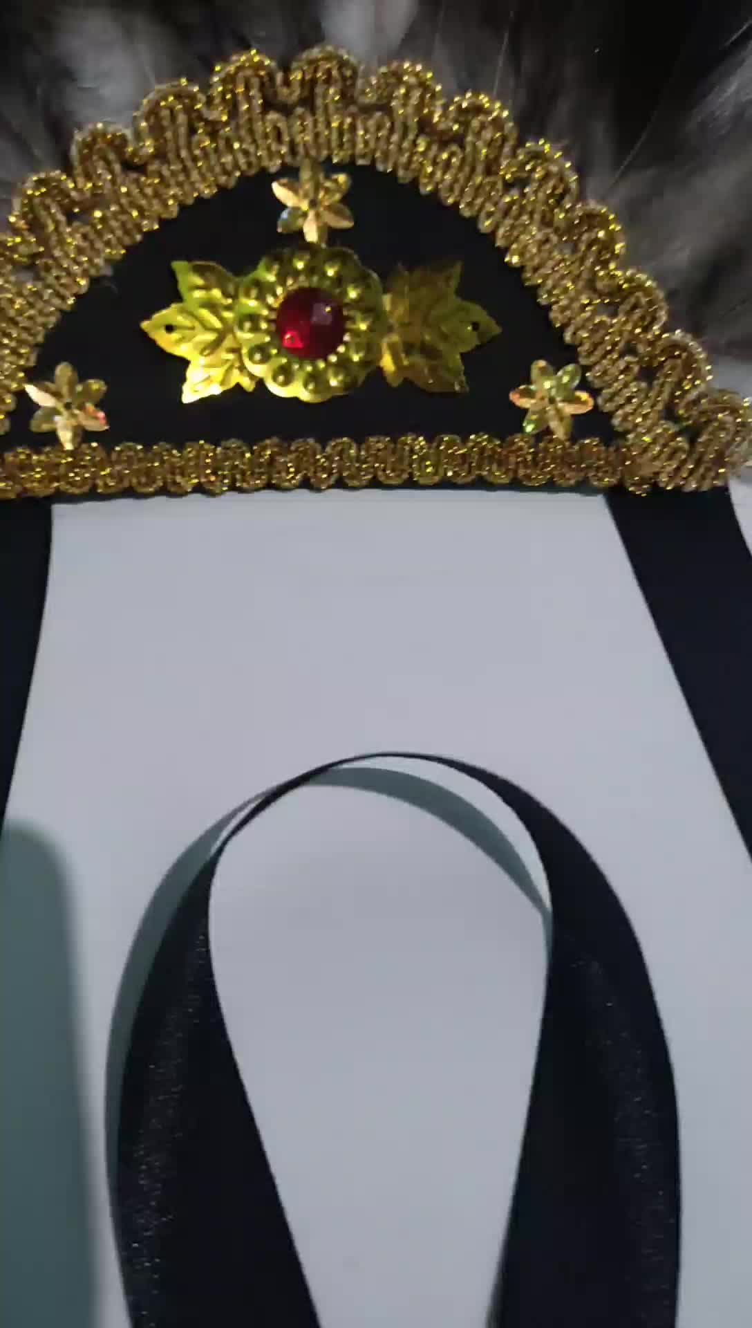 kalung bulu premium adat dayak dan papua cocok untuk semua acara bisa dipakai untuk anak dan dewasa