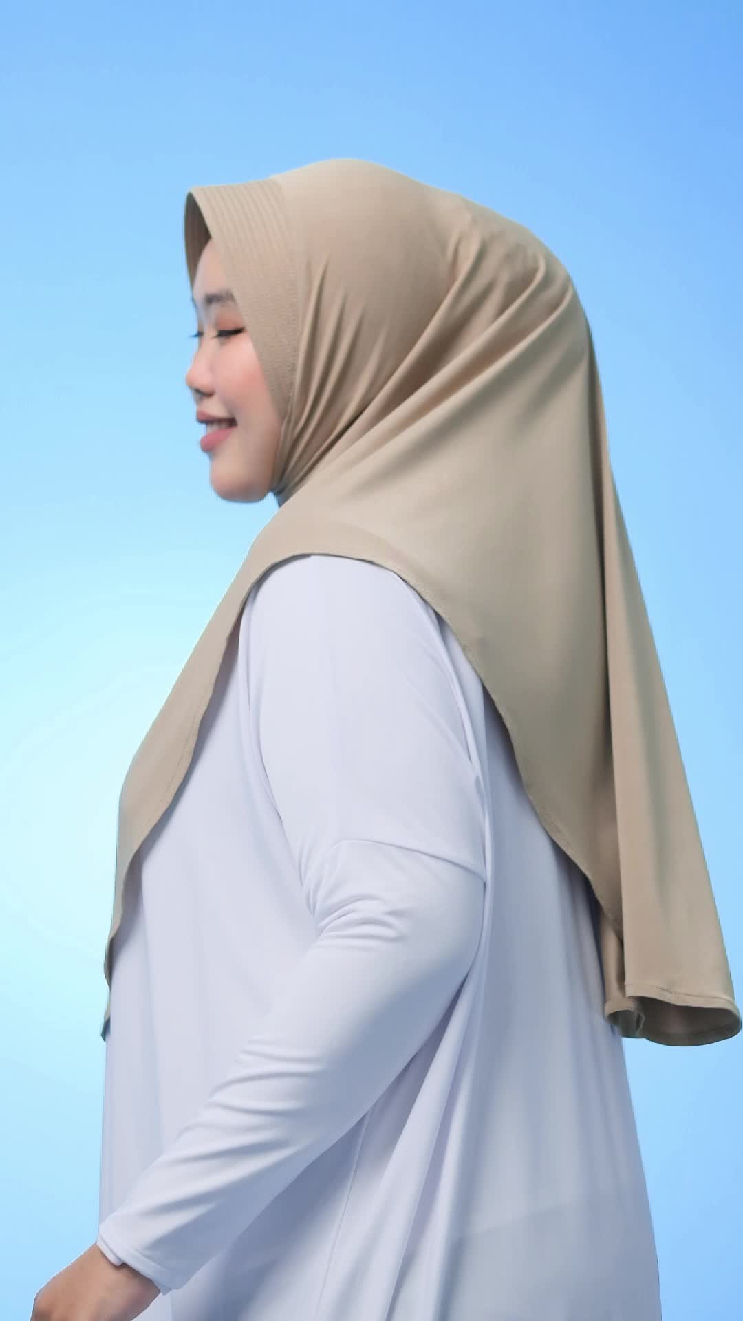 RnW Bergo Laluna - Hijab/Kerudung Instan - Basic Hijab Daily