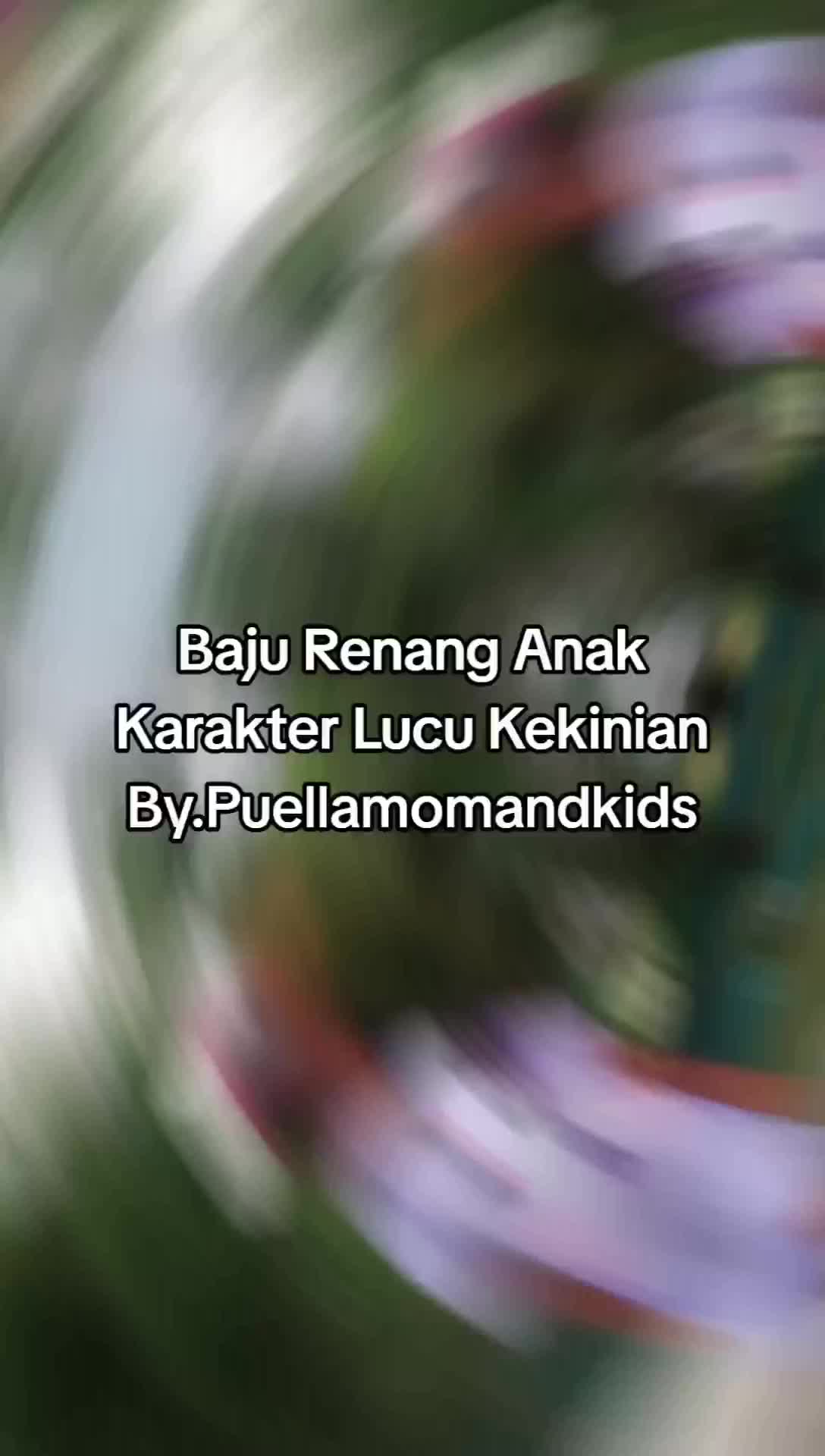 Baju Renang Anak Karakter Labubu Rok Inner Spandek Premium Lucu Kekinian