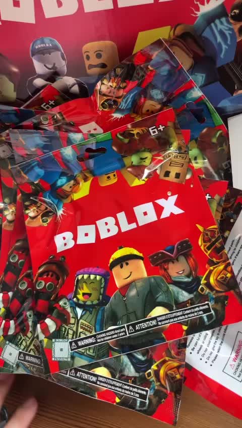 Mainan Roblox Saset Misteri Saset Roblox Figure Set Surprise Roblox