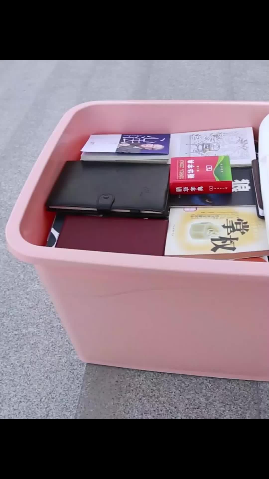 IlIlce Kotak Penyimpanan box penyimpanan  baju mainan dengan penutup Storage Box SIZE XXL donat cb